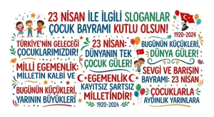 23 Nisan İle İlgili Sloganlar 2026