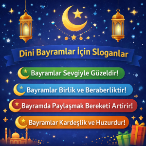 2026 Dini Bayramlar İçin Sloganlar