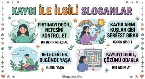 Kaygı İle İlgili Sloganlar 2026