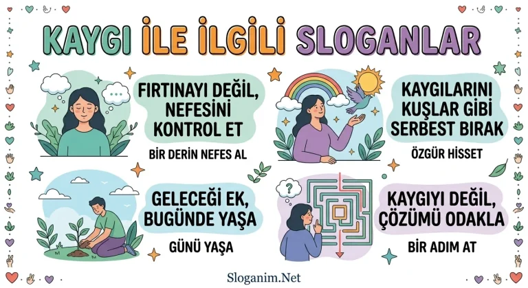 Kaygı İle İlgili Sloganlar 2026