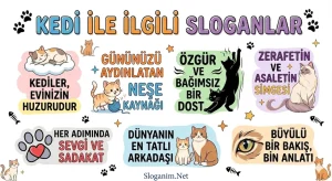 Kedi ile ilgili Sloganlar 2026