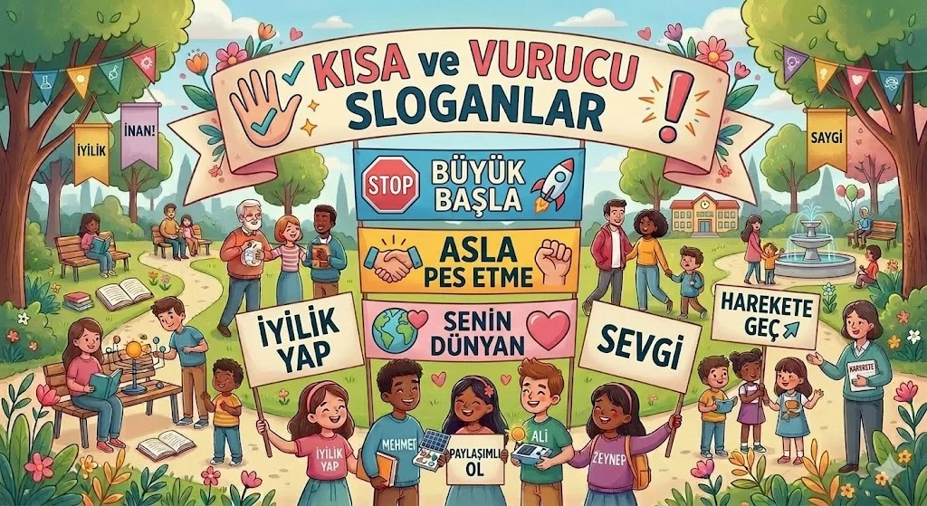 Kısa ve Vurucu Sloganlar 2026