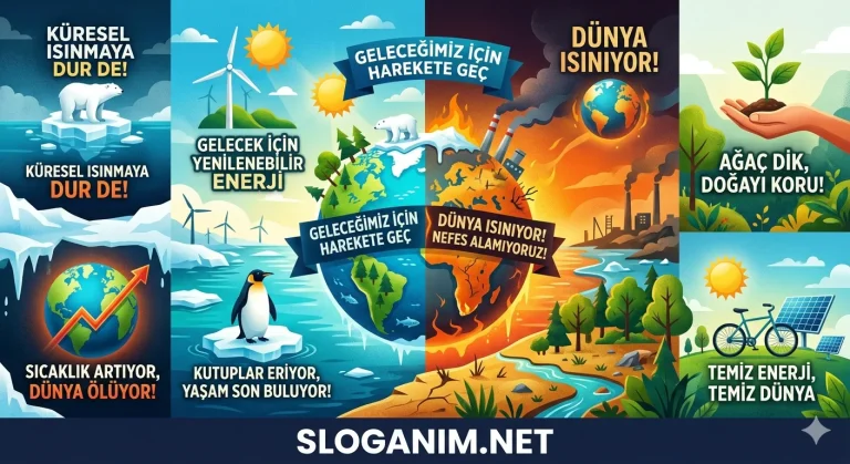 Küresel Isınma İle İlgili Sloganlar 2026