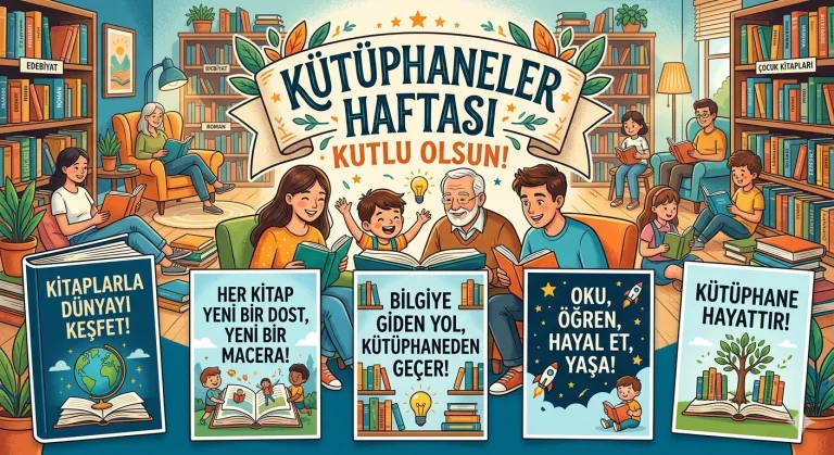 Kütüphaneler Haftası ile ilgili Sloganlar 2026