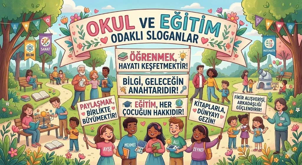 2026 Okul ve Eğitim Odaklı Sloganlar