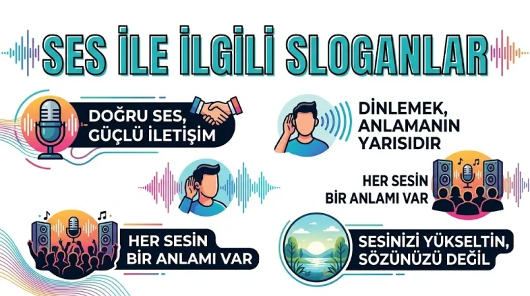 Ses İle İlgili Sloganlar
