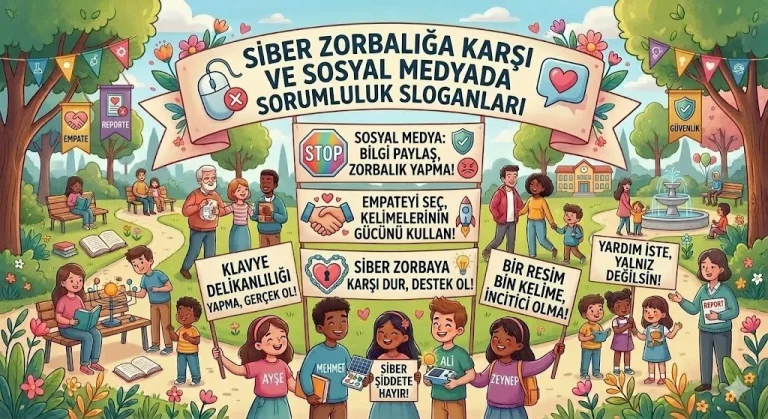 Siber Zorbalık ve Sosyal Medya Sloganları 2026