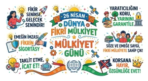 26 Nisan Dünya Fikrî Mülkiyet Günü ile ilgili Sloganlar