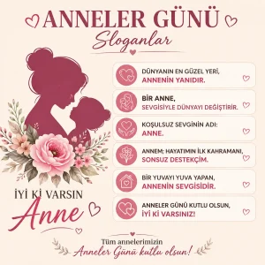 Anneler Günü ile ilgili Sloganlar 2026