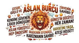 Aslan Burcu ile ilgili Sloganlar 2026