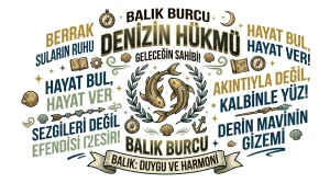 Balık Burcu ile ilgili Sloganlar 2026
