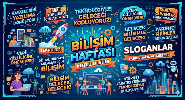 Bilişim Haftası ile ilgili Sloganlar 2026