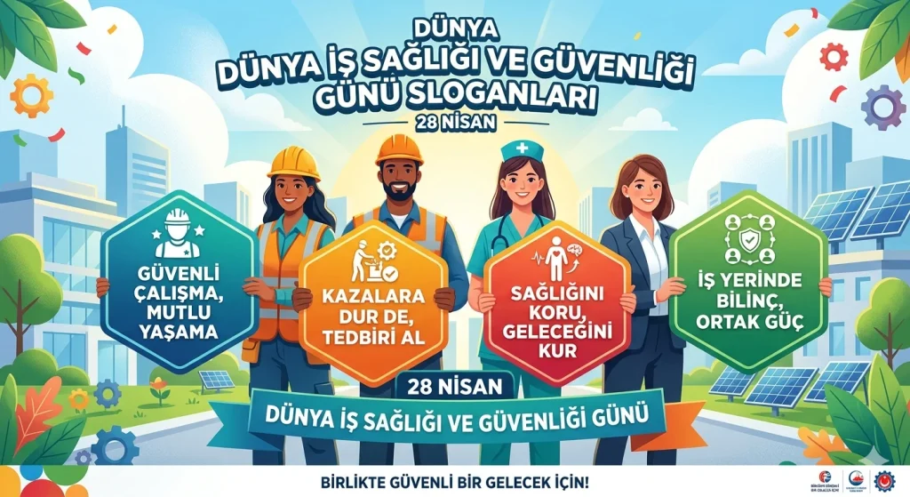 Dünya İş Sağlığı ve Güvenliği Günü Sloganları 2026