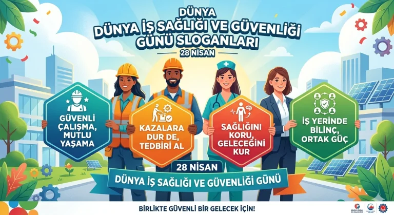 Dünya İş Sağlığı ve Güvenliği Günü Sloganları 2026