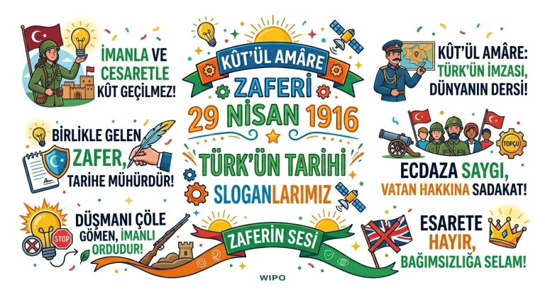 Küt’ül Amare Zaferi ile ilgili Sloganlar 2026