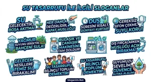 Su Tasarrufu ile İlgili Sloganlar 2026