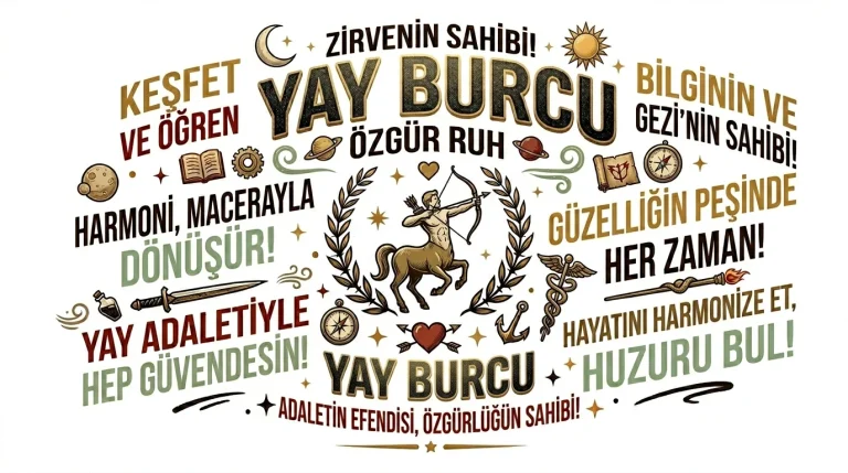 Yay Burcu ile ilgili Sloganlar 2026