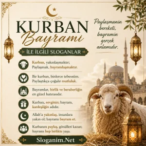 Kurban Bayramı ile İlgili Sloganlar 2026