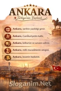 Ankara ile ilgili Sloganlar 2026