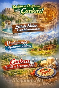 Çankırı ile ilgili Sloganlar 2026