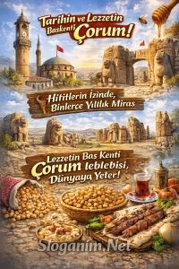 Çorum ile ilgili Sloganlar 2026