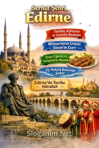 Edirne ile ilgili Sloganlar 2026