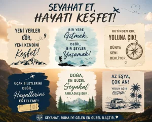 Seyahat ile ilgili Sloganlar 2026