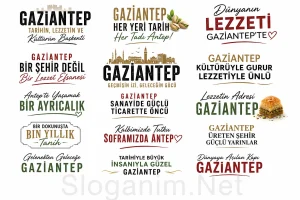 Gaziantep ile ilgili Sloganlar 2026