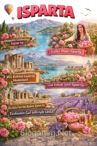 Isparta ile ilgili Sloganlar 2026