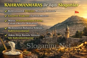 Kahramanmaraş ile ilgili Sloganlar 2026