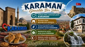 Karaman ile ilgili Sloganlar 2026