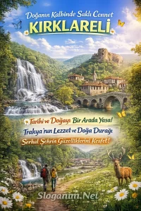 Kırklareli ile ilgili Sloganlar 2026