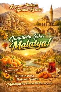 Malatya ile ilgili Sloganlar 2026