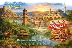 Yozgat ile ilgili Sloganlar 2026