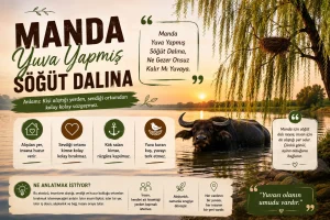 Manda Yuva Yapmış Söğüt Dalına Sözleri, Hikayesi ve Anlamı