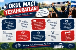 Okul Maçı Tezahüratları: Tribünü Coşturacak En Güzel Tezahüratlar